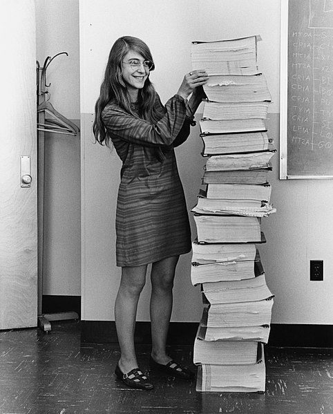 Margaret Hamilton. La mujer que guio al apolo 11
